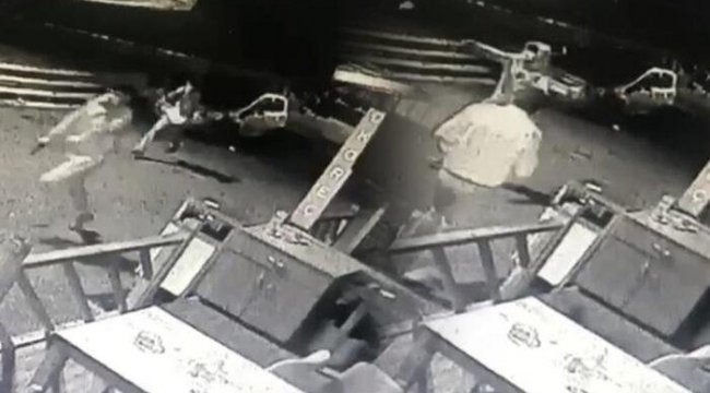 İstanbul'da dehşet anları!